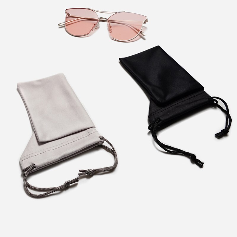 1PC Soft Cloth Waterproof Sunglasses Bag